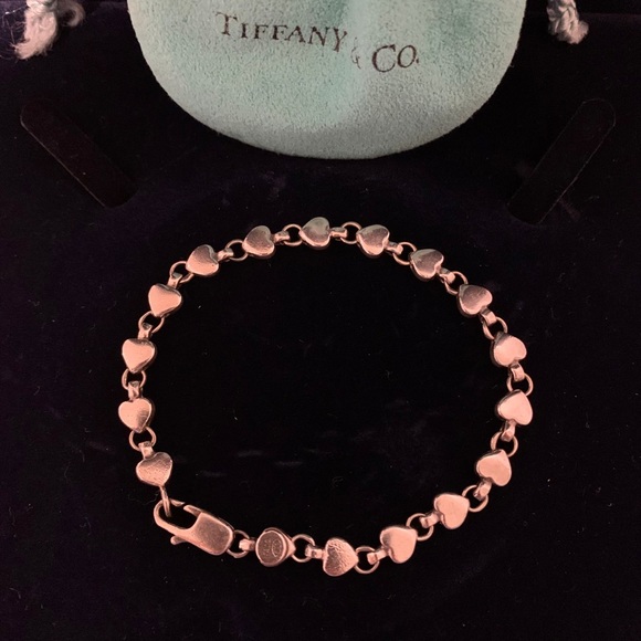 Tiffany & Co. Elsa Peretti Heart Link Bracelet - Picture 5 of 6